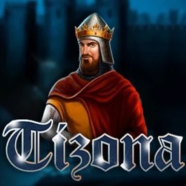Tizona slot logo by Merkur Gaming at Stake Casino