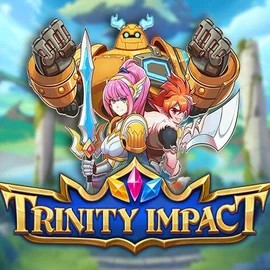 Trinity Impact game by Play'n GO – logo hosted on Stake Casino