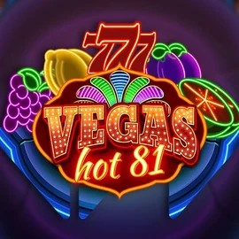 Vegas Hot 81 slot logo by Wazdan at Stake Casino