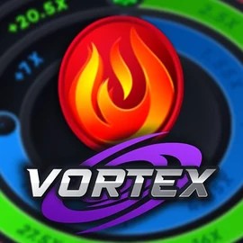 Vortex (Turbo Games) online game logo by Turbo Games on stakecasinoo.org