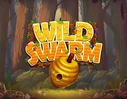 Wild Swarm logo – Slots by Push Gaming at Stake Casino